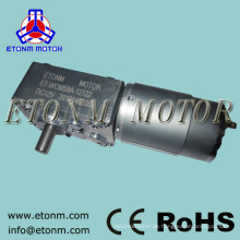 12 v 24 v dc elektromotor 70 kg. Cm elektrische vorhang rechtwinklig schneckengetriebe